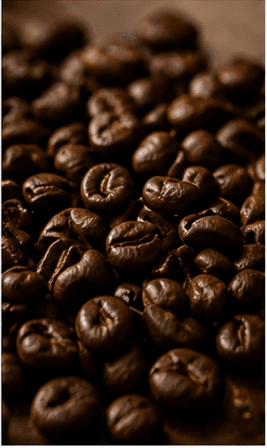 Roasted Bèl Mòn coffee beans